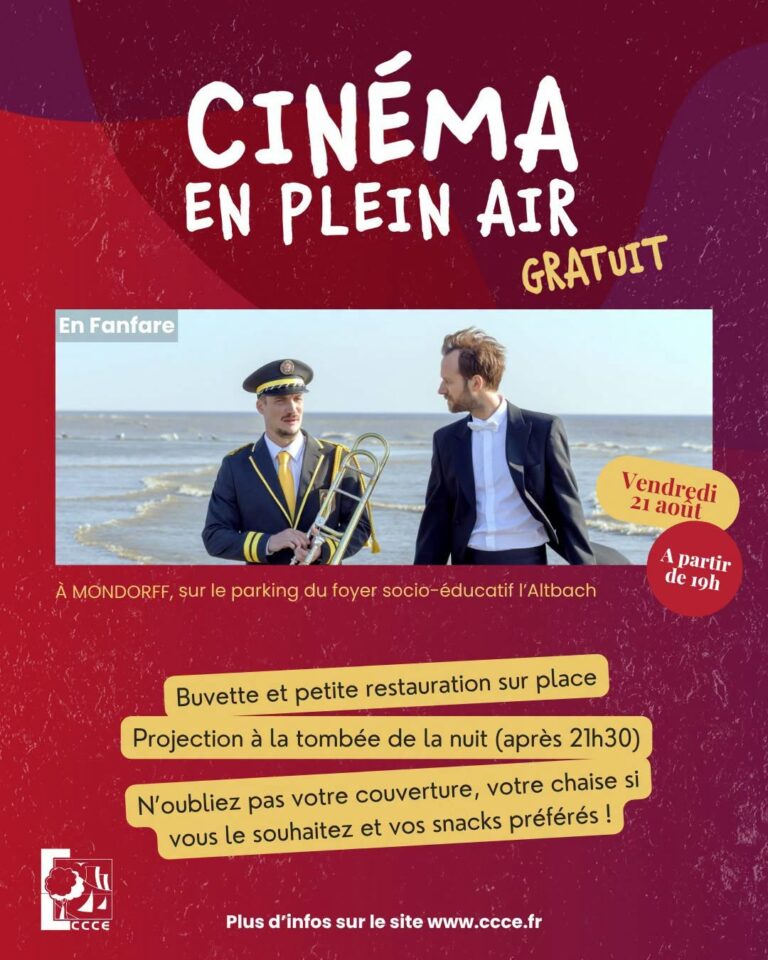 ciné plein air 21 août