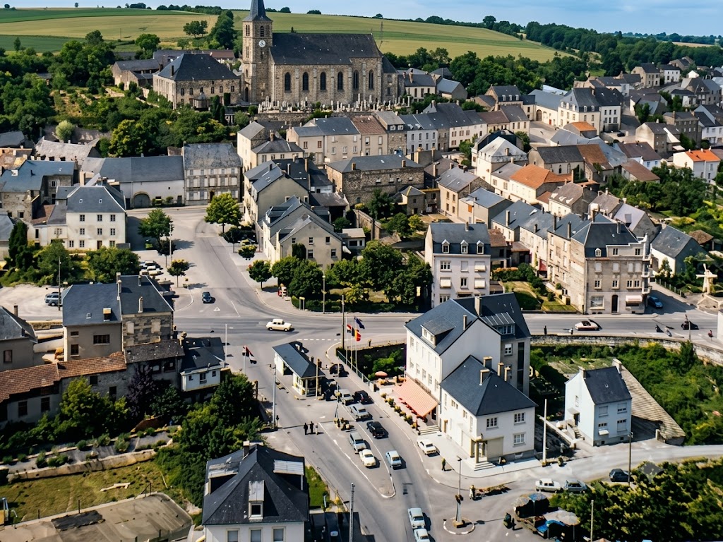 vue aérienne